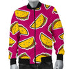 Taco Pattern Print Design TC01 Men Bomber Jacket