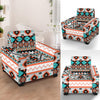 Tribal Aztec Indians pattern Armchair Slipcover