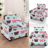 CupCake Print Pattern Armchair Slipcover