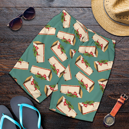 Cheesecake Pattern Print Design CK02 Mens Shorts