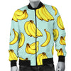 Banana Pattern Print Design BA04 Men Bomber Jacket