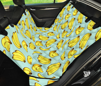 Banana Pattern Print Design BA04 Rear Dog  Seat Cover