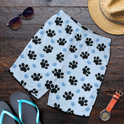 Paw Pattern Print Design A04 Mens Shorts