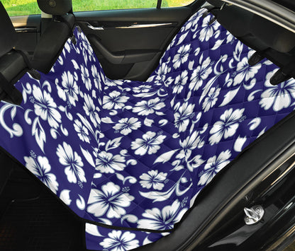 Hibiscus Pattern Print Design HB010 Rear Dog  Seat Cover