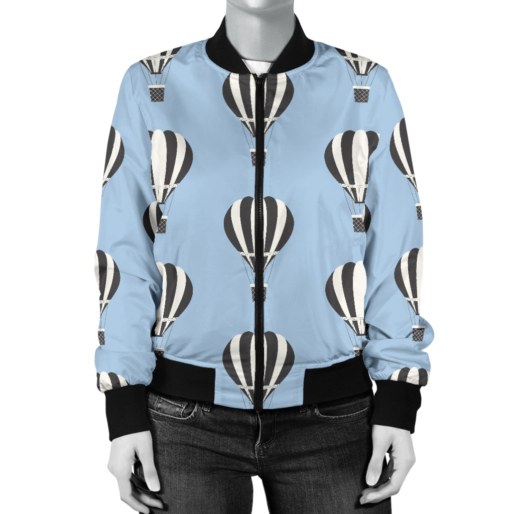 Ballon Pattern Print Design 05 Women's Bomber Jacket