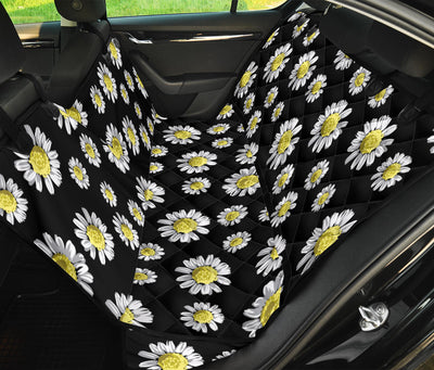 Daisy Pattern Print Design DS01 Rear Dog  Seat Cover