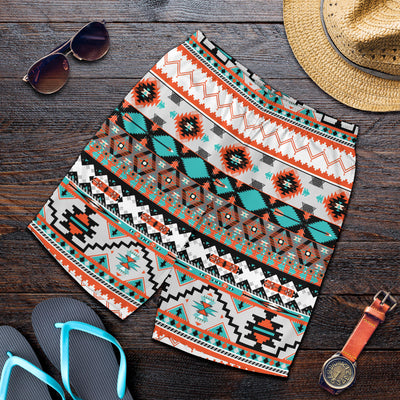 Tribal Aztec Indians pattern Mens Shorts