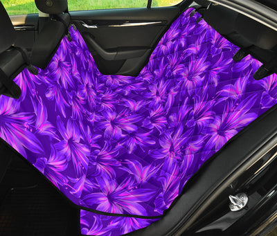 Amaryllis Pattern Print Design AL03 Rear Dog  Seat Cover