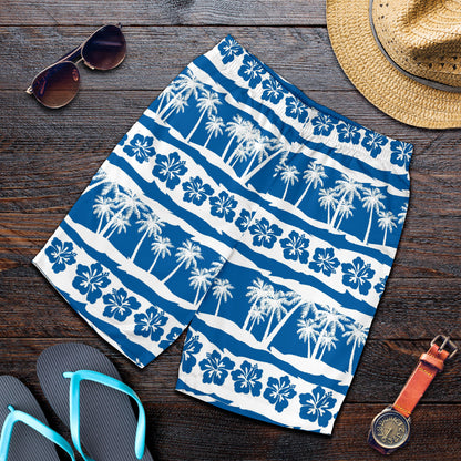 Hawaiian Themed Pattern Print Design H021 Mens Shorts