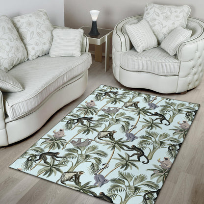Rainforest Pattern Print Design RF04 Area Rugs
