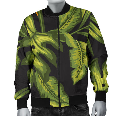 Bird Of Paradise Pattern Print Design BOP013 Men Bomber Jacket