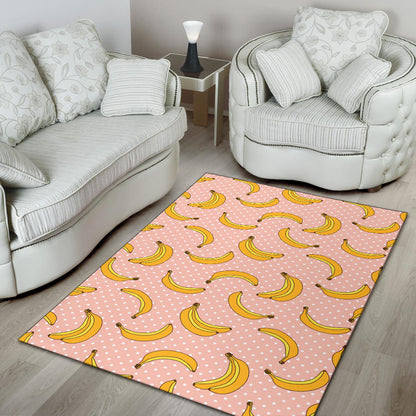 Banana Pattern Print Design BA06 Area Rugs