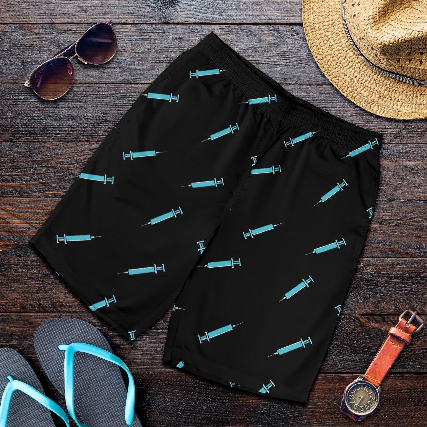 Phlebotomist Pattern Print Design A04 Mens Shorts