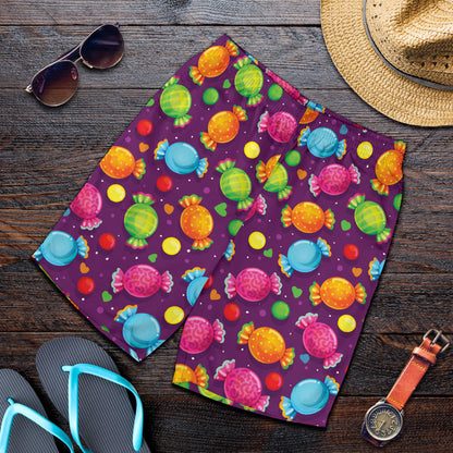 Candy Pattern Print Design CA05 Mens Shorts