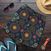 Owl Boho Style Pattern Print Design A04 Mens Shorts