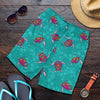 Sea Turtle Pattern Mens Shorts