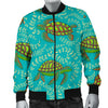 Sea Turtle Pattern Print Design T010 Men Bomber Jacket