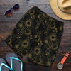 Moon Boho Style Pattern Print Design 01 Mens Shorts