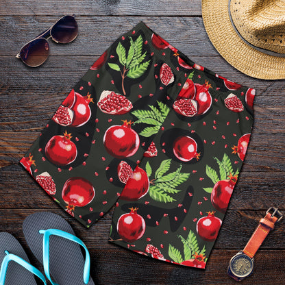 Pomegranate Pattern Print Design PG06 Mens Shorts