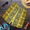 Polynesian Turtle Hawaiian Design Print Mens Shorts