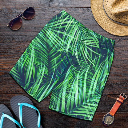 Palm Leaves Pattern Print Design PL02 Mens Shorts