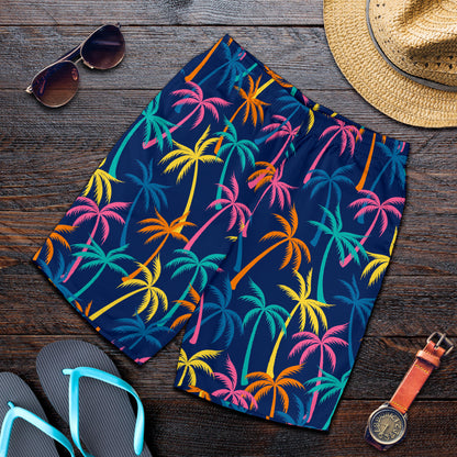 Palm Tree Pattern Print Design PT013 Mens Shorts