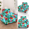 Hibiscus Hawaiian Flower Armchair Slipcover