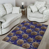 Sea Turtle Pattern Print Design T05 Area Rugs