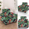 Bird Of Paradise Pattern Print Design BOP06 Armchair Slipcover