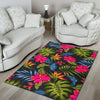 Bird Of Paradise Pattern Print Design BOP014 Area Rugs