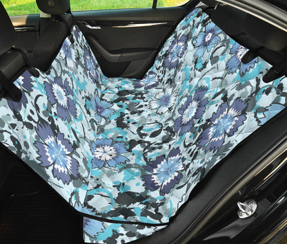 Carnations Pattern Print Design CN04 Rear Dog  Seat Cover