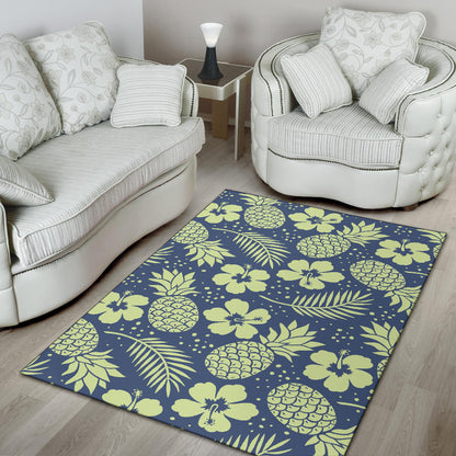 Pineapple Pattern Print Design PP07 Area Rugs