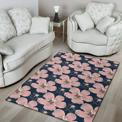 Plumeria Pattern Print Design PM018 Area Rugs