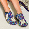 lotus Boho Pattern Print Design LO08 Aqua Water Shoes