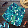 Brightness Tropical Palm Leaves Mens Shorts