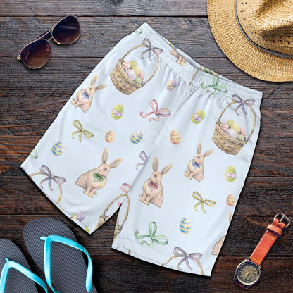 REDITit Easter Eggs Pattern Print Design 03 Mens Shorts