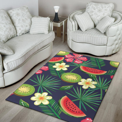 Tropical Fruits Pattern Print Design TF05 Area Rugs