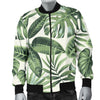 Palm Leaves Pattern Print Design PL014 Men Bomber Jacket