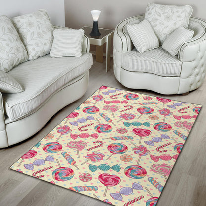 Candy Pattern Print Design CA04 Area Rugs
