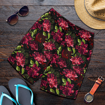 Iris Pattern Print Design IR03 Mens Shorts