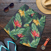 Bird Of Paradise Pattern Print Design BOP09 Mens Shorts