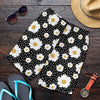 Daisy Pattern Print Design DS02 Mens Shorts