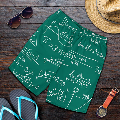 Math Pattern Print Design 01 Mens Shorts