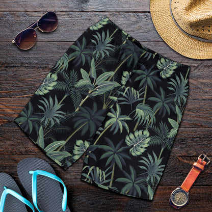 Rainforest Pattern Print Design RF02 Mens Shorts