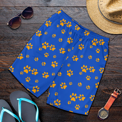 Paw Pattern Print Design A03 Mens Shorts