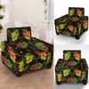 lotus Boho Pattern Print Design LO09 Armchair Slipcover