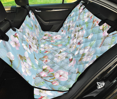 Apple Blossom Pattern Print Design AB06 Rear Dog  Seat Cover