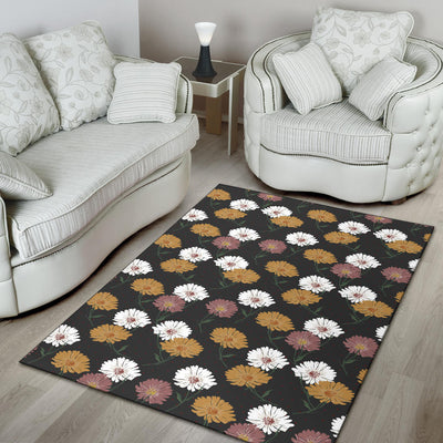 Daisy Pattern Print Design DS04 Area Rugs