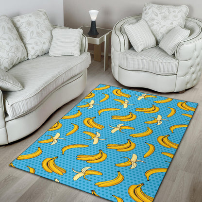Banana Pattern Print Design BA08 Area Rugs
