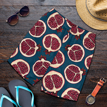 Pomegranate Pattern Print Design PG02 Mens Shorts